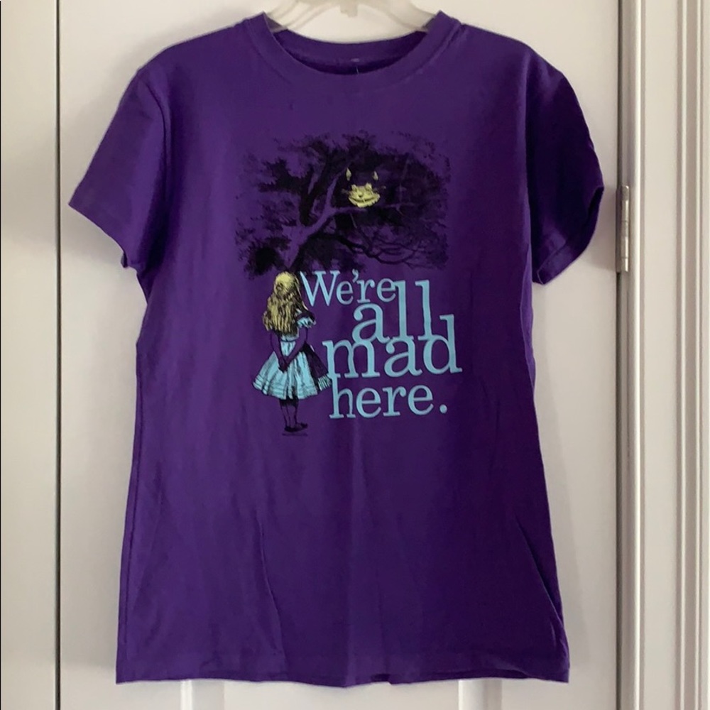 Alice’s Adventures in Wonderland Shirt “We’re All Mad Here”